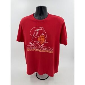 Tampa Bay Buccaneers '47 Replay Franklin Throwback T-Shirt - Heathered Red Large